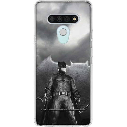 The Justice League (2017) Batman Poster LG Stylo 6 Clear Case