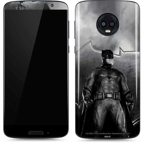 The Justice League (2017) Batman Poster Moto G6 Skin