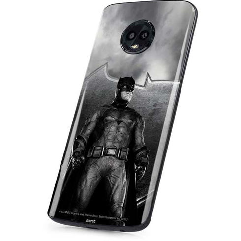The Justice League (2017) Batman Poster Moto G6 Skin