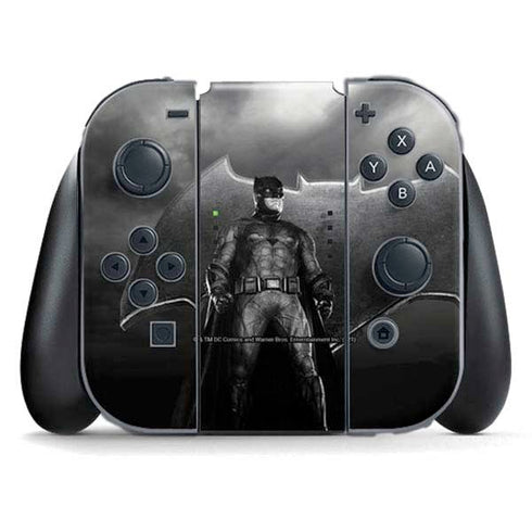 The Justice League (2017) Batman Poster Nintendo Switch (2017-2021) Joy-Con Controller Skin
