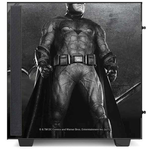 The Justice League (2017) Batman Poster NZXT H510 Compact ATX Mid-Tower Case Skin