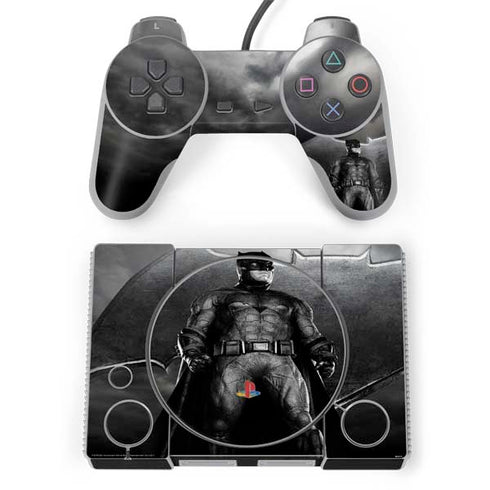 The Justice League (2017) Batman Poster PlayStation Classic Bundle Skin
