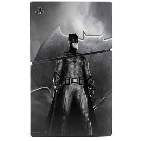 The Justice League (2017) Batman Poster PS5 Slim Disk Bundle Skin