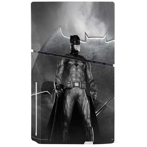 The Justice League (2017) Batman Poster PS5 Slim Disk Console Skin