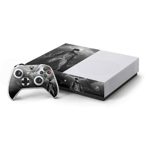 The Justice League (2017) Batman Poster Xbox One S Console and Controller Bundle Skin