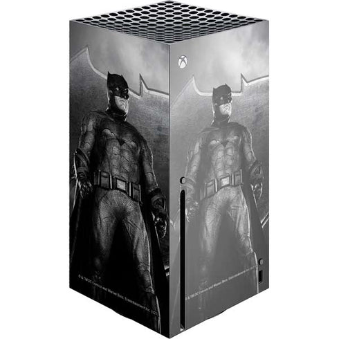 The Justice League (2017) Batman Poster Xbox Series X Console Skin