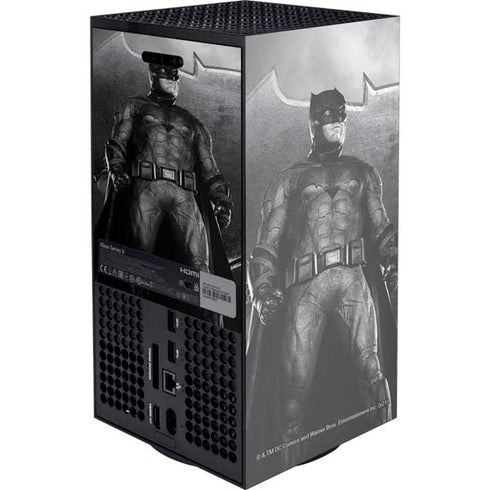 The Justice League (2017) Batman Poster Xbox Series X Console Skin