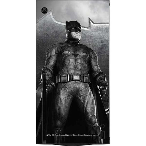 The Justice League (2017) Batman Poster Xbox Series X Console Skin