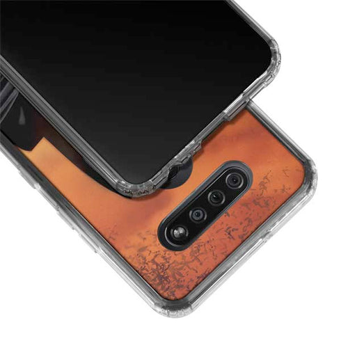 DC Comics Batman Begins Art LG K51/Q51 Clear Case