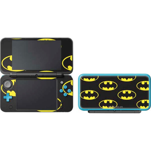 DC Comics Batman Logo Pattern Nintendo 2DS XL (2017) Skin