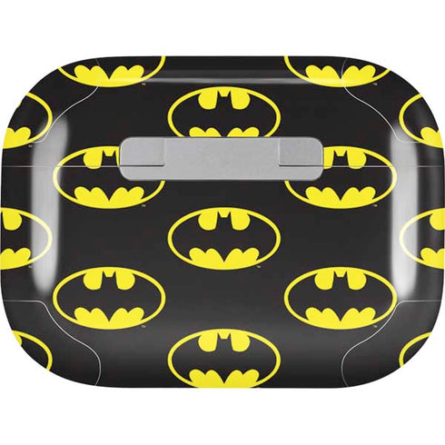 DC Comics Batman Logo Pattern AirPods Pro 2nd Gen Skin