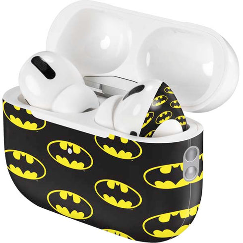 DC Comics Batman Logo Pattern AirPods Pro 2nd Gen Skin