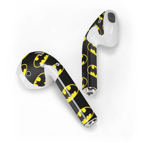 DC Comics Batman Logo Pattern Apple AirPods Skin
