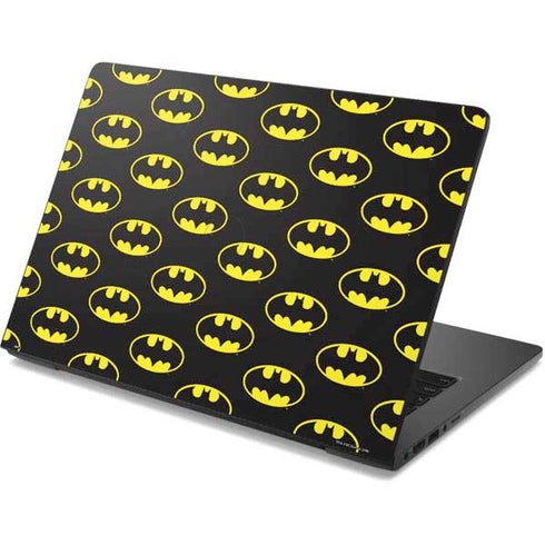 DC Comics Batman Logo Pattern Dell Chromebook Skin