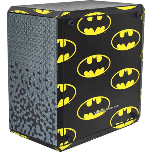 DC Comics Batman Logo Pattern Cooler Master MasterBox Q300L Mini Tower Skin