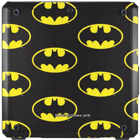 DC Comics Batman Logo Pattern Cooler Master MasterBox Q300L Mini Tower Skin