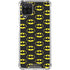 DC Comics Batman Logo Pattern Galaxy A12 Clear Case