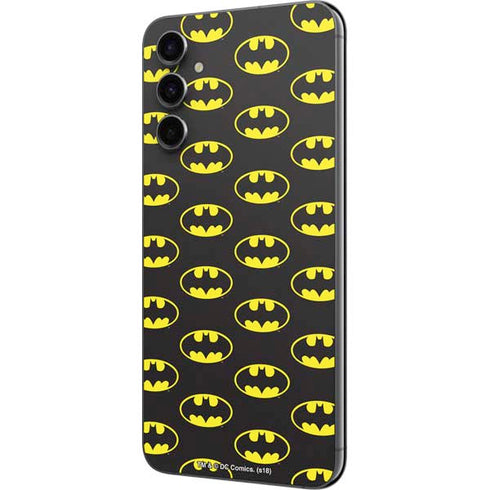 DC Comics Batman Logo Pattern Galaxy A14 5G Skin