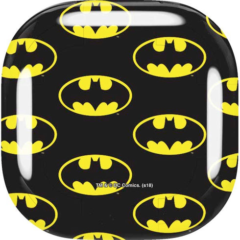 DC Comics Batman Logo Pattern Galaxy Buds Live Skin