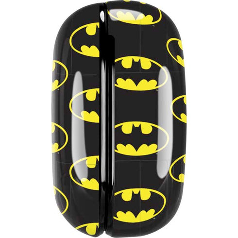 DC Comics Batman Logo Pattern Galaxy Buds Live Skin