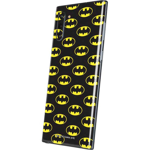 DC Comics Batman Logo Pattern Galaxy Note 10 Skin