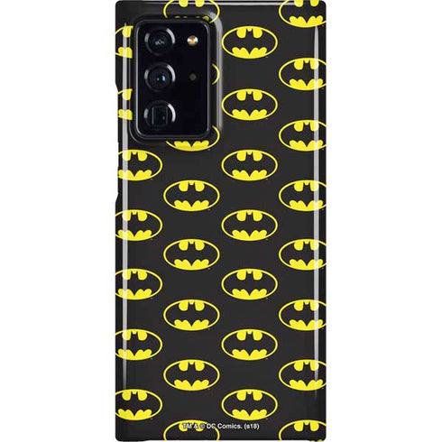 DC Comics Batman Logo Pattern Galaxy Note20 Ultra 5G Lite Case