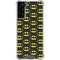 DC Comics Batman Logo Pattern Galaxy S21 FE Clear Case
