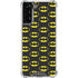 DC Comics Batman Logo Pattern Galaxy S21 Plus 5G Clear Case