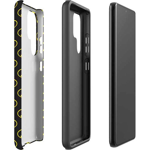 DC Comics Batman Logo Pattern Galaxy S22 Ultra Pro Case