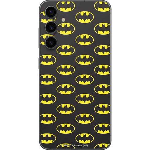DC Comics Batman Logo All Over Print Galaxy S23 FE Skin