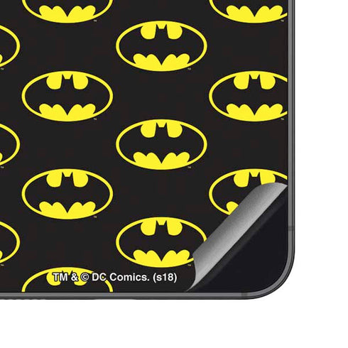 DC Comics Batman Logo All Over Print Galaxy S23 FE Skin