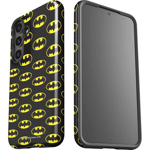 DC Comics Batman Logo All Over Print Galaxy S24 Plus Impact Case