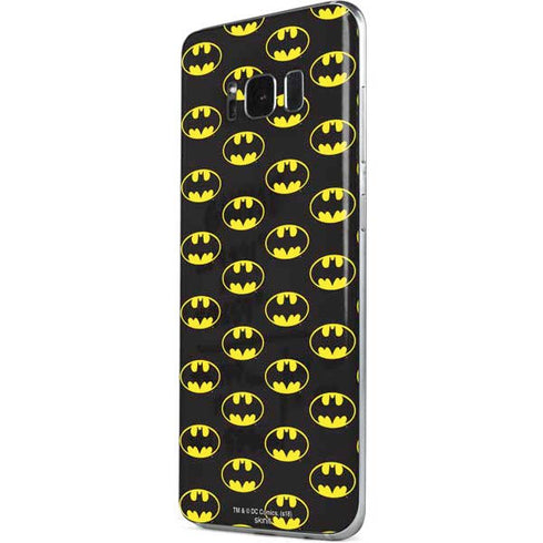 DC Comics Batman Logo Pattern Galaxy S8 Skin