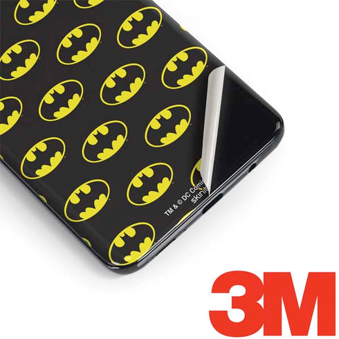 DC Comics Batman Logo Pattern Galaxy S9 Plus Skin