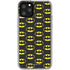 DC Comics Batman Logo All Over Print iPhone 11 Pro Clear Case