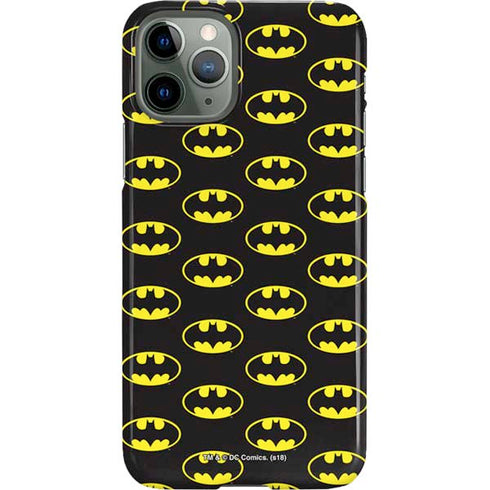 DC Comics Batman Logo Pattern iPhone 11 Pro Lite Case