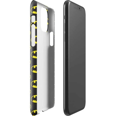 DC Comics Batman Logo Pattern iPhone 11 Pro Max Lite Case