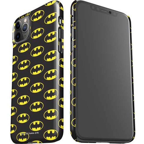 DC Comics Batman Logo Pattern iPhone 11 Pro Max Lite Case