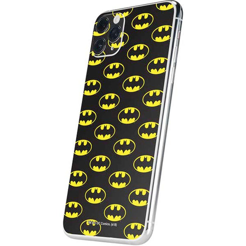 DC Comics Batman Logo Pattern iPhone 11 Pro Max Skin