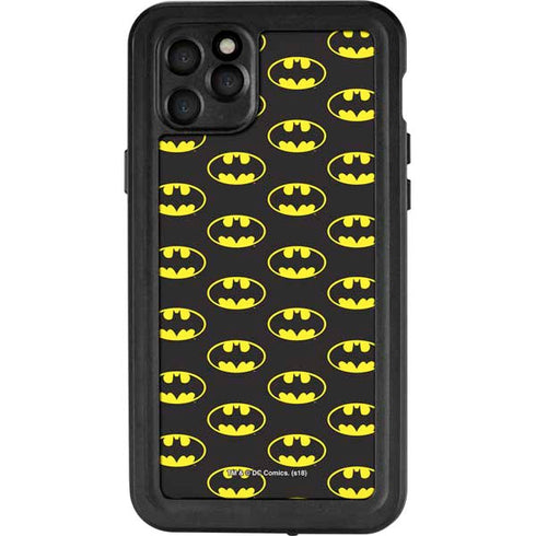 DC Comics Batman Logo Pattern iPhone 11 Pro Max Waterproof Case