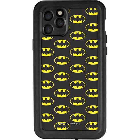 DC Comics Batman Logo Pattern iPhone 11 Pro Waterproof Case