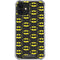 DC Comics Batman Logo Pattern iPhone 12 Clear Case
