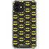 DC Comics Batman Logo Pattern iPhone 12 Clear Case