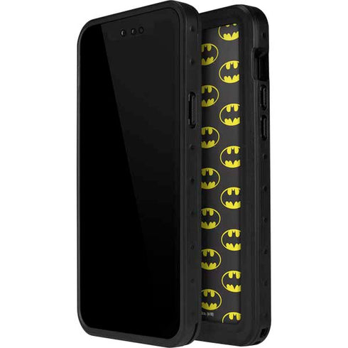 DC Comics Batman Logo Pattern iPhone 13 Mini Waterproof Case