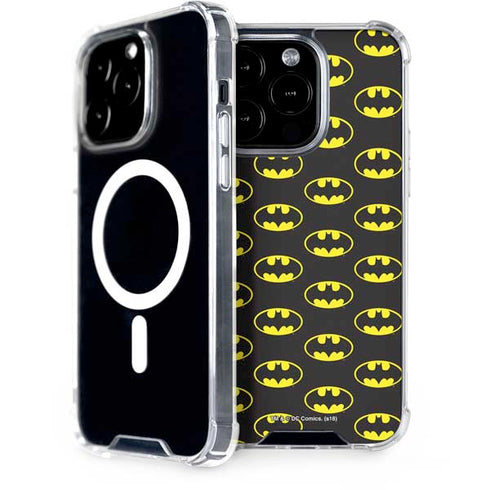 DC Comics Batman Logo Pattern iPhone 13 Pro MagSafe Case