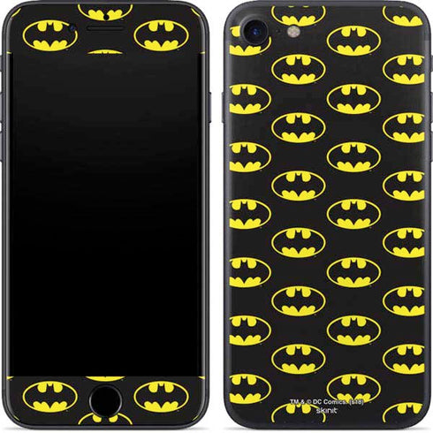 DC Comics Batman Logo Pattern iPhone 7 Skin