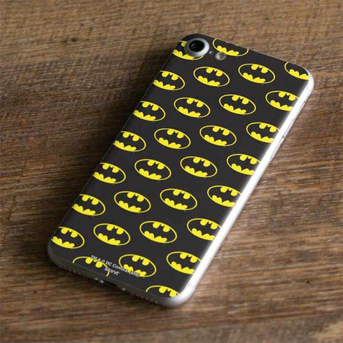 DC Comics Batman Logo Pattern iPhone 7 Skin