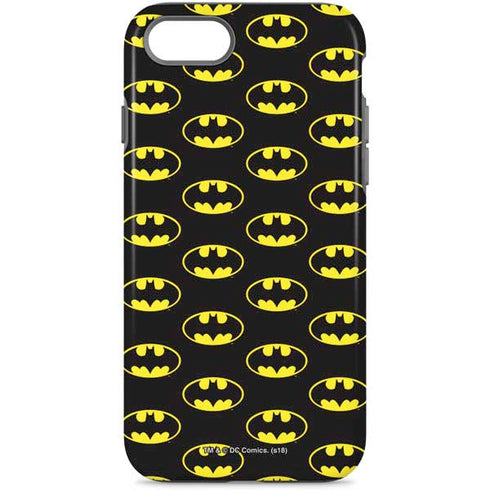 DC Comics Batman Logo Pattern iPhone 8 Pro Case