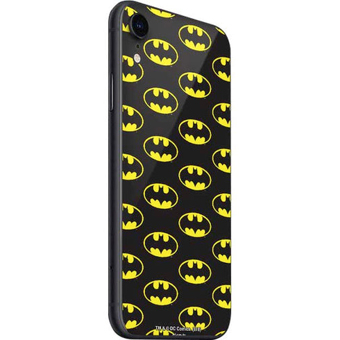 DC Comics Batman Logo Pattern iPhone SE (2nd & 3rd Gen) Skin