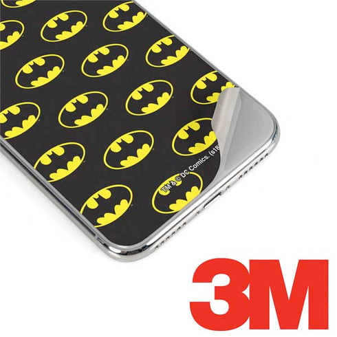 DC Comics Batman Logo Pattern iPhone XS Max Skin